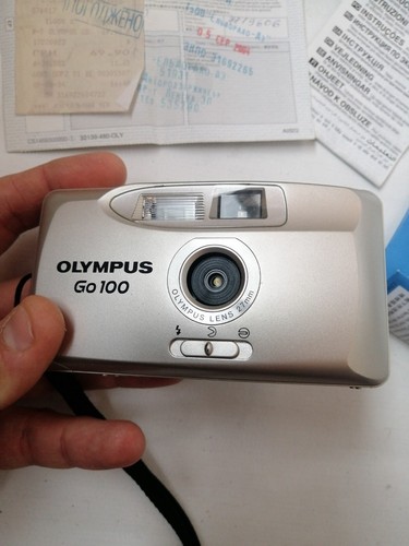 TESTED lomo vintage Olympus go 100 35mm Film Camera point shoot go100 lomography - Picture 4 of 14