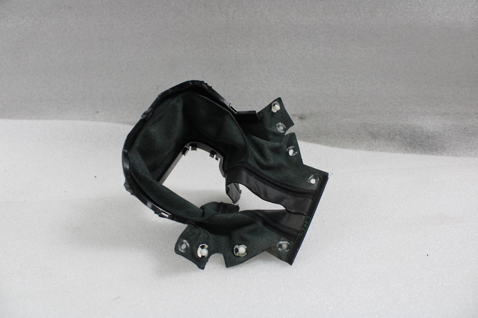 McLaren MP4-12C, Black Leather Surround Column Cover, Used, P/N 11N1461CP