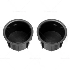 2 Pcs Console Box Cup Holder Insert For 2007-2014 Toyota FJ Cruiser 55616-35010