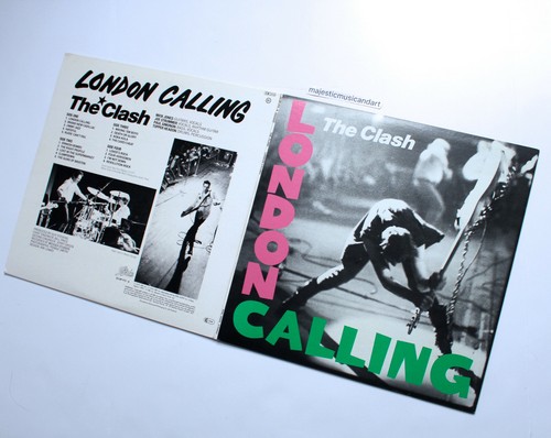 NEAR MINT ORIGINAL 1979 WHITE LABEL THE CLASH LONDON CALLING VINYL 2 LP RARE - Picture 4 of 8