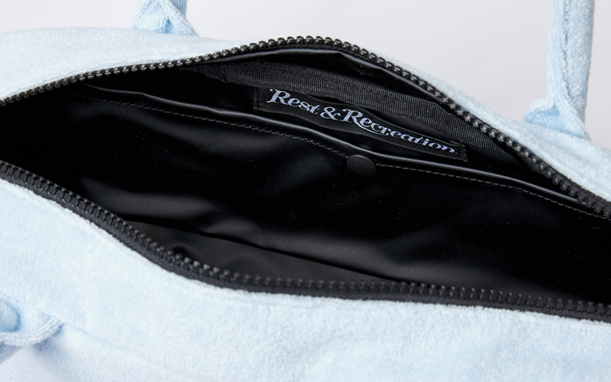REST&RECREATION RR LOGO TERRY SHOUIDER BAG (SKYBLUE) | eBay REST&RECREATION RR LOGO TERRY SHOUIDER BAG (SKYBLUE) | eBay