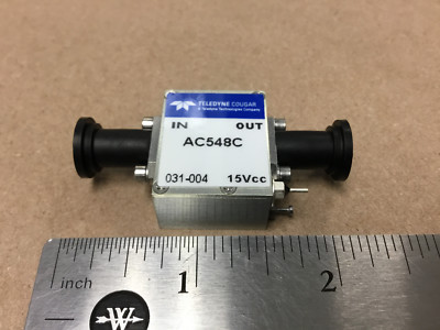 (1 PC)  TELEDYNE  AC548C  AMPLIFIER    WITH  MFG  CERTS