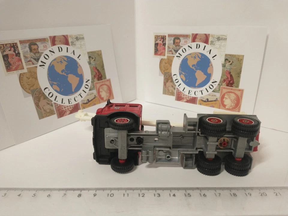 PMPB7-0322 Camion Pompieri Solido Mercedes Scala Gru 1/60 - Immagine 2 di 2