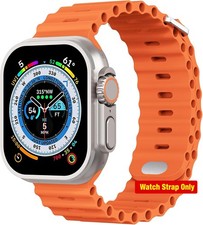 Silicone Strap Compatible with Apple Watch 38mm 40mm 41mm 42mm 44mm 45mm 46mm 49
