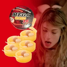 Mega Gold 36 Stronger Erection Rock Hard Wood Bed Bull Powers Men Supplement