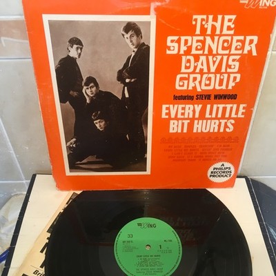 The Spencer Davis Group Featuring Stevie Winwood Every Little Bit Hurts LP Album