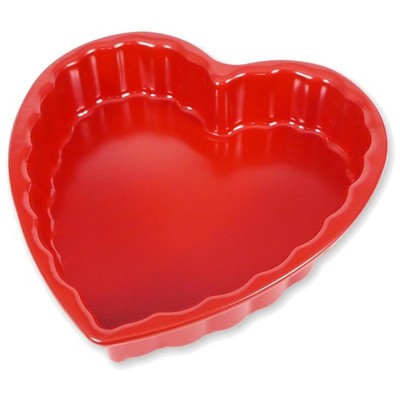 Global Heart Cake Pan - 10'' Aluminized Steel