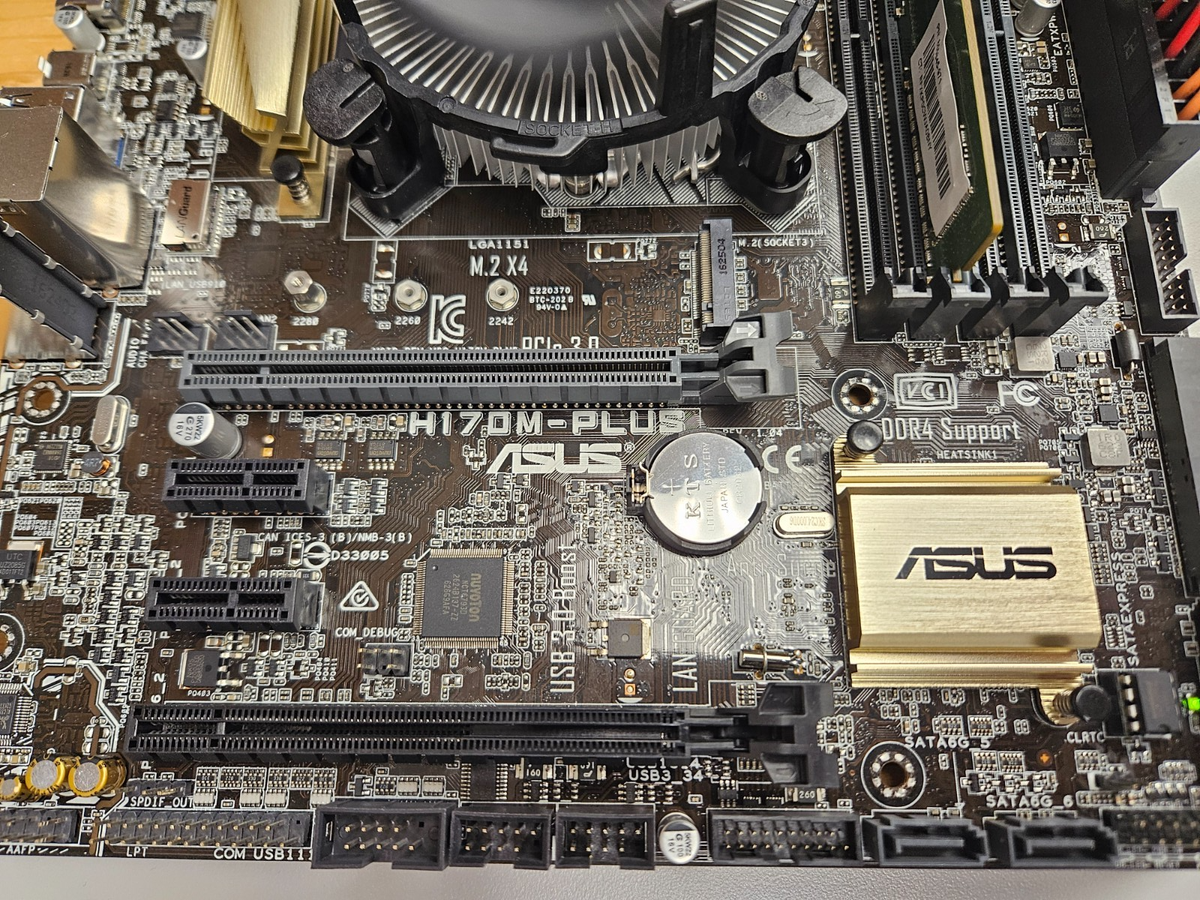 ASUS H170M-Plus Motherboard + Intel Core i5-6500 CPU | eBay