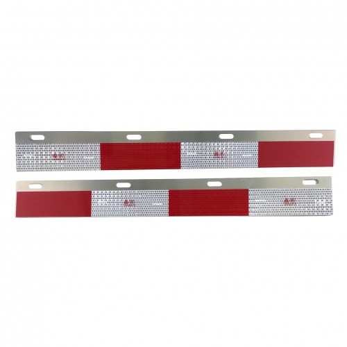 TORQUE Mud Flap Reflector Aluminum 24