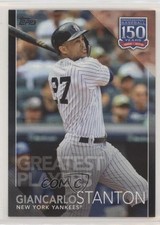 2019 Update 150 Years of Professional Baseball Black /299 Giancarlo Stanton fm0