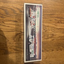 NEW 1989 Hess Toy Fire Truck Dual Sound Siren