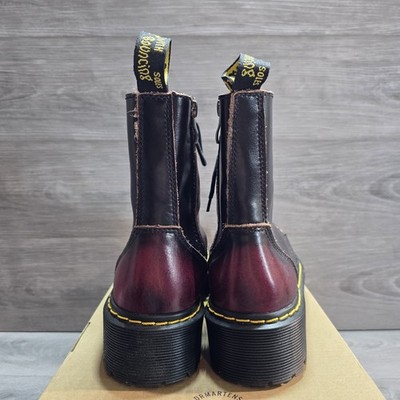 Dr. Martens Jadon Cherry Red Arcadia Size 8M/10W - Replacement Box