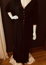 BTEBM Women MIDNIGHT BLUE ELBOW SLEEVE FIGURE FLATERING ,AXI DRESS NWT