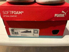 PUMA Smash 3.0 SoftFoam Lace-Up Sneaker Gray/Black Men s US 9.5 390984-08