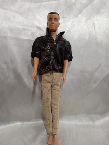 1960s Vintage Barbie Ken Doll Brunette Straight Leg