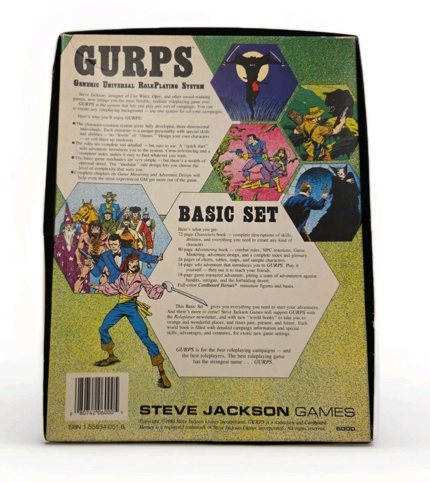 SJG GURPS Basic Set (2nd Ed) Book 1 Characters Book 2 Adventuring Book 3 Update - Image 3 of 4