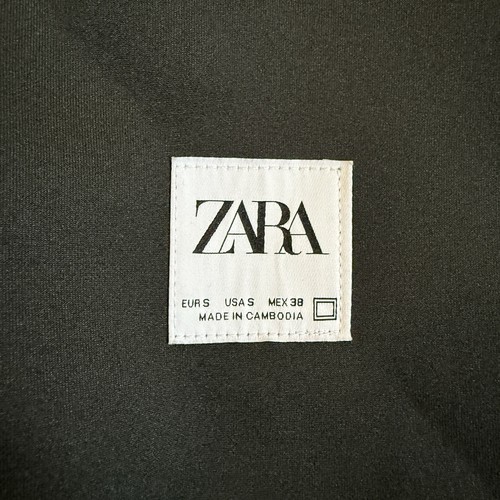 New Zara Men’s Faux Suede Overshirt Jacket size Small (S) Green Coat 3046/506 - Picture 6 of 11