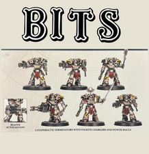 Horus Heresy Astartes Cataphractii Terminators Bits Volkite Chargers Power Mauls