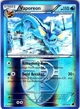 Vaporeon 20/116 Uncommon Plasma Freeze Pokemon Reverse Holo Near Mint on eBay