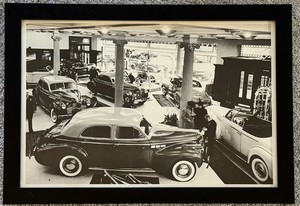 1940s BUICK Dealership Original Vintage Photo ‘Buick Building’ Large 20 x 14