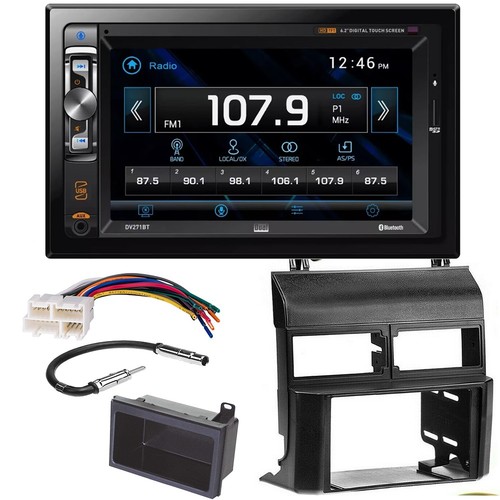 DV271BT DVD Car Stereo Double DIN Dash Kit For 1988-1994 GM SUV/Full Size Truck