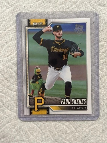 2026 Topps Series 1 Celebration Paul Skenes Hidden Mascot Variation SSP #100