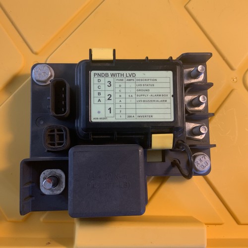 Freightliner Power Systems Fuse Box.PNDB WITH LVD / PN:A06-90281-000