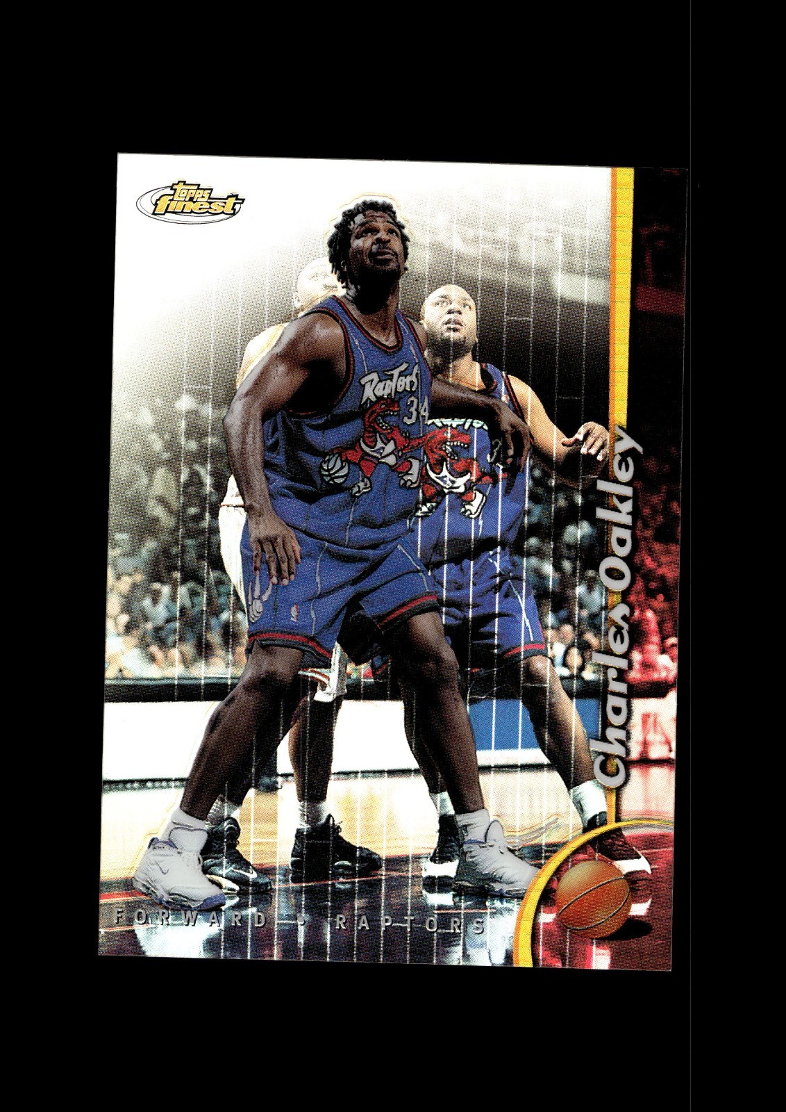 1998-99 Finest No Protectors Refractors #225 Charles Oakley Toronto Raptors