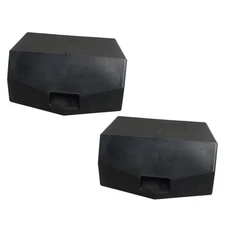 Set of 2 Hood Bumper Support Rubber Fit for Peterbilt 579 Kenworth T680 T880