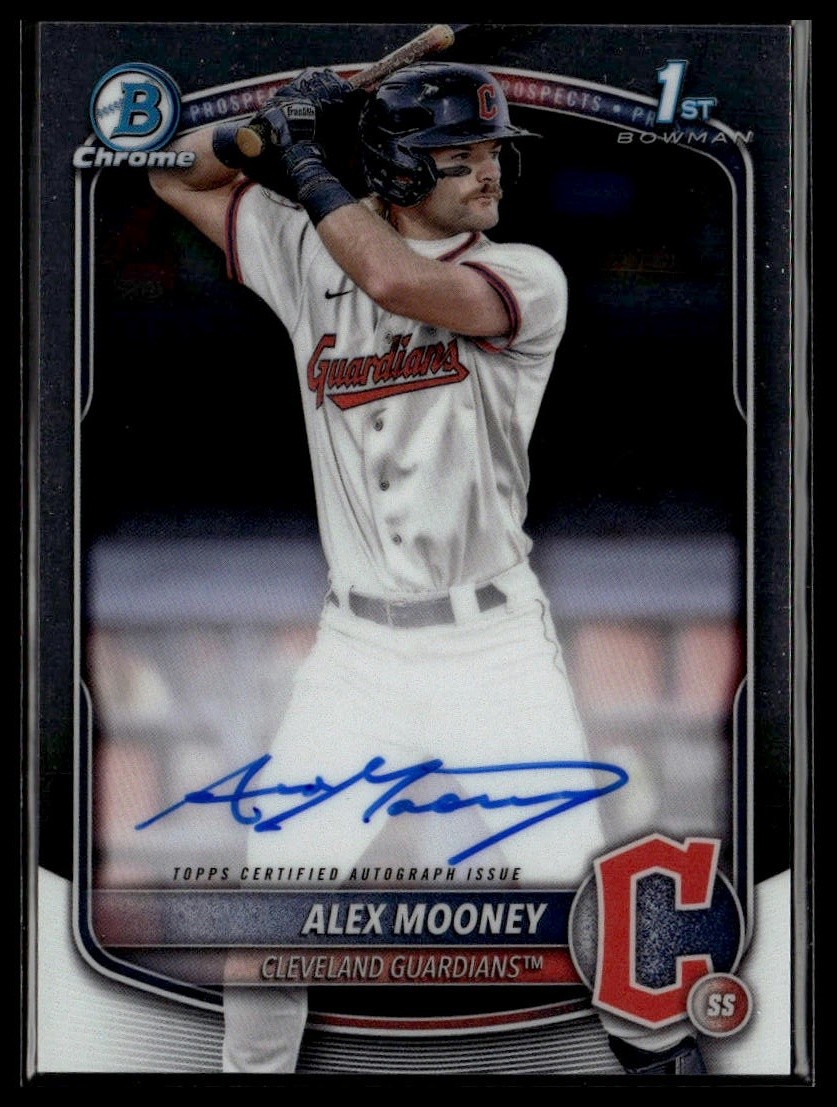 2025 Bowman - Chrome Prospect Autographs #CPA-AM Alex Mooney