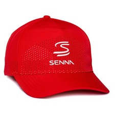 Ayrton Senna F1 Leisure Baseball Cap - Red