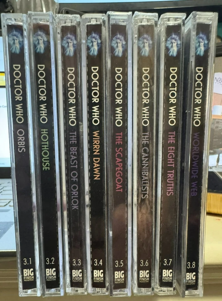 Big Finish Doctor Who - Eighth Doctor Adventures Season 3 - 8 x Audio CDs NEW - image 2 of 4