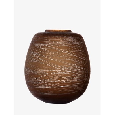 LSA VASE BOULDER ERDE/KREIDE H26cm G1607-26-154