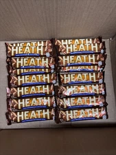 (18) Hershey's Heath Milk Chocolate English Toffee Candy, 1.4 oz Bars , BB 03/26