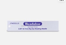 Beadalon Big Eye Needles for Threading Beads 1 Piece