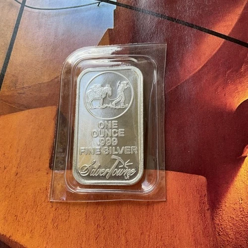 1 OZ  Silvertowne .999 FS Prospector UNC Original Factory Packaging