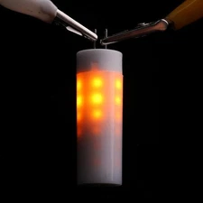 G4 Flickering Flame Fire Effect LED Bulb Burning Light Fire Bulb UK Effect Z5I0