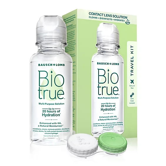 Bausch+Lomb Biotrue Multi-Purpose Contact Lens Solution, 2 F