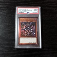 PSA10 Red Eyes Black Dragon Japanese Version Relief Yu Gi Oh