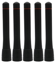 5 PCS UHF 400470MHz Stubby Antenna Compatible Icom Radio FASC73US Kit