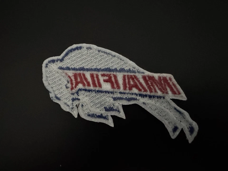 🏈 PARCHE LOGO BORDADO MAFIA BILLETES BÚFALO CLÁSICOS NUEVO - STOCK ANTIGUO 🦬 Foto 2 de 3