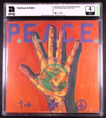 Various Artists ''International P.E.A.C.E. Benefit Compilation'', 12'', AMG Graded