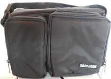 Case Logic DM2 soft portable CD player case zipper pockets shoulder strap unused