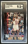 1997-98 Upper Deck Michael Jordan Game Dated #18 Bulls SGC 9.5