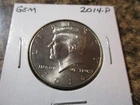 2014-P KENNEDY HALF DOLLAR FROM ORIGINAL ROLL    B
