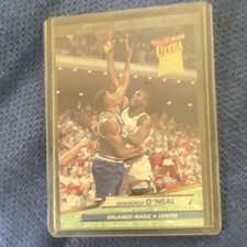 Fleer Ultra 1992-93 Shaquille O'Neal #328 Orlando Magic NBA Basketball Card
