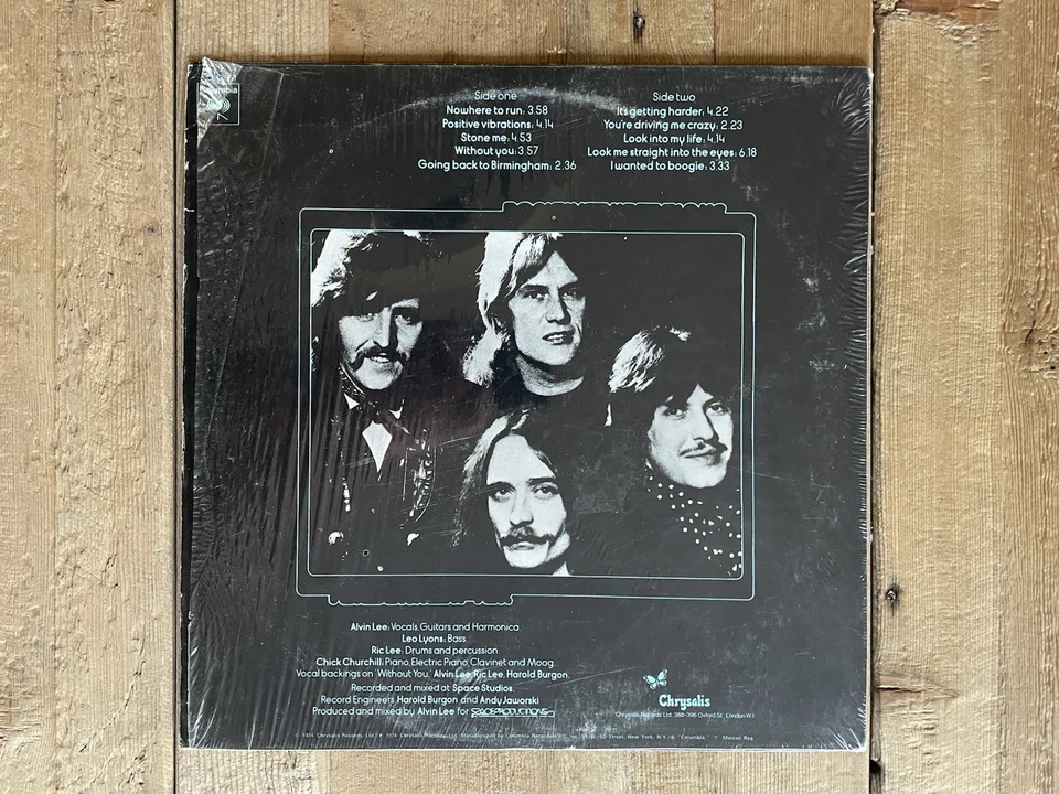 Ten Years After: Positive Vibrations vinyl LP VG 1974 Columbia PC32851 Alvin Lee - Image 2 of 4