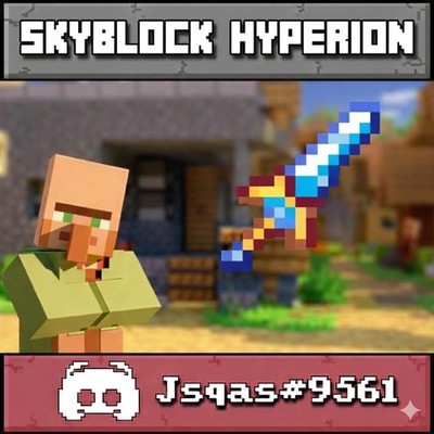 Hypixel Skyblock İtem |5 Star Heroic Hyperion = 50$ | FAST&SAFE DELIVERY | Jsqas
