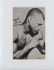 1947-66 Boxing Exhibits Harold Johnson (No Gloves) sq1