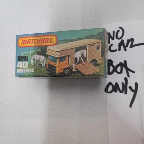 Matchbox Originals Moko Lesney  No 40  Box Only Empty Box